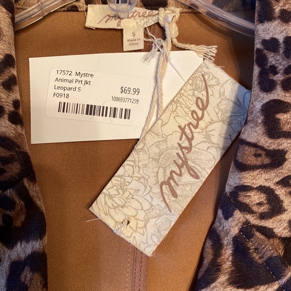 Mystree animal print jacket - Picture 3 of 4